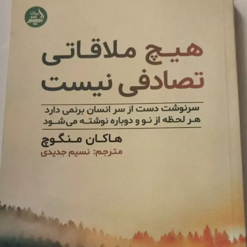 هیچ ملاقاتی تصادفی نیست 
مترجم نسیم جدیدی 
نشر اندیشه  مولانا

تعدادص 196
کد 11176