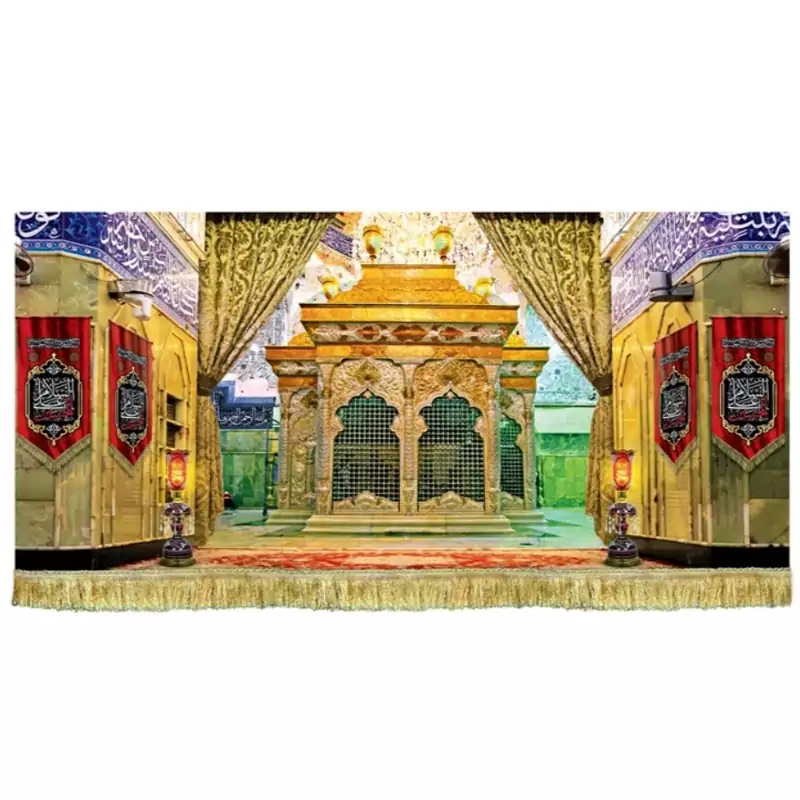 پرچم مخمل ضریح امام حسین 801