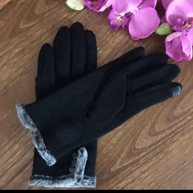 دستکش زنانه ودخترانه داخل کرک فوتر
