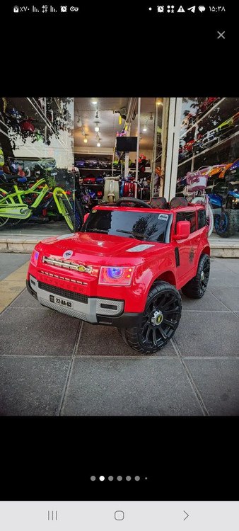 خرید ماشین شارژی آفرودی با صندلی چرم