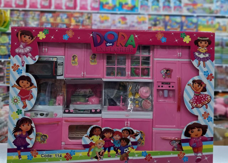 اسباببازی مایکروفر و ماشین ظرفشویی مدل دورا