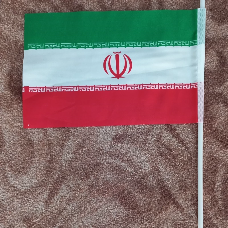 100 عددپرچم دستی ایران 30 در 40