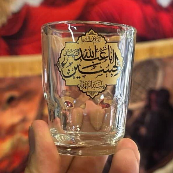 استکان هیئتی 6 عدد بدون دسته