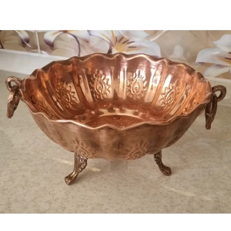 آجیل خوری مسی کاسه پیاله مسی