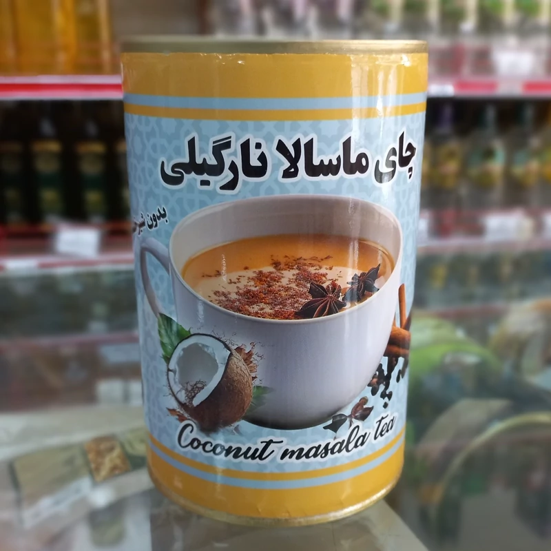 چای ماسالا نارگیلی بدون شیر خشک 350 گرمی