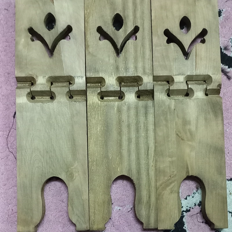رحل چوبی طرح گردویی