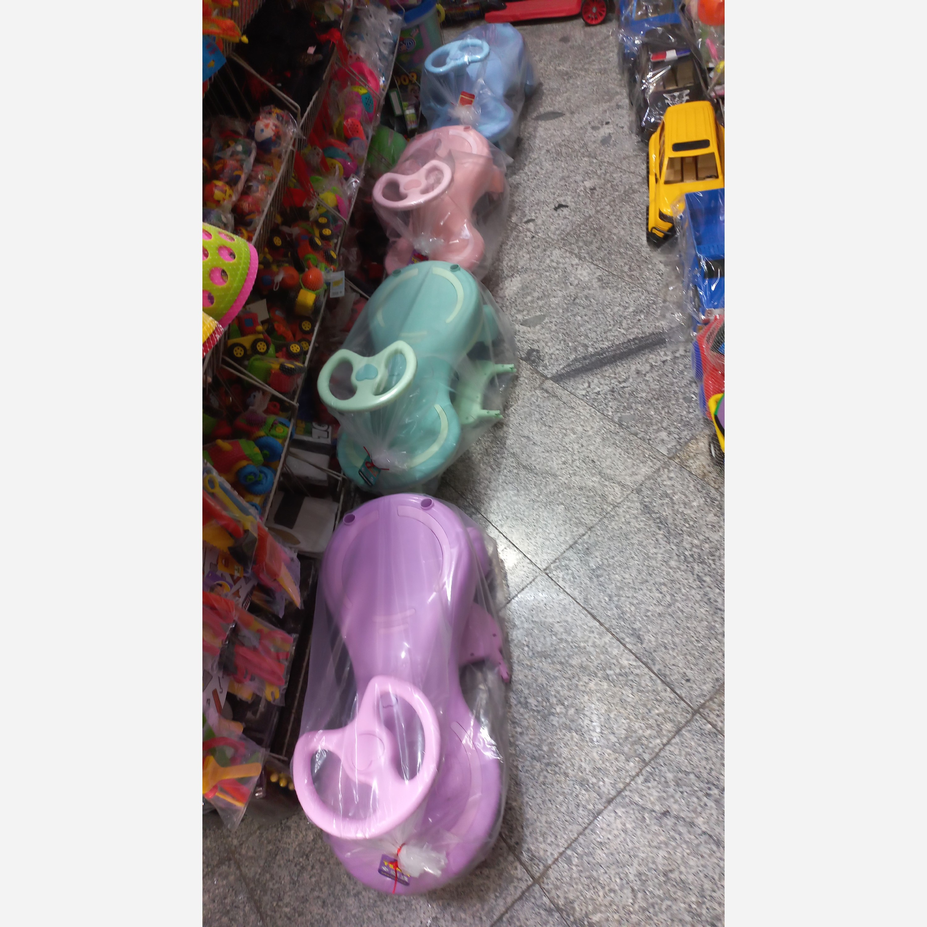 سه چرخه لوپکار چرخ ژله ای
