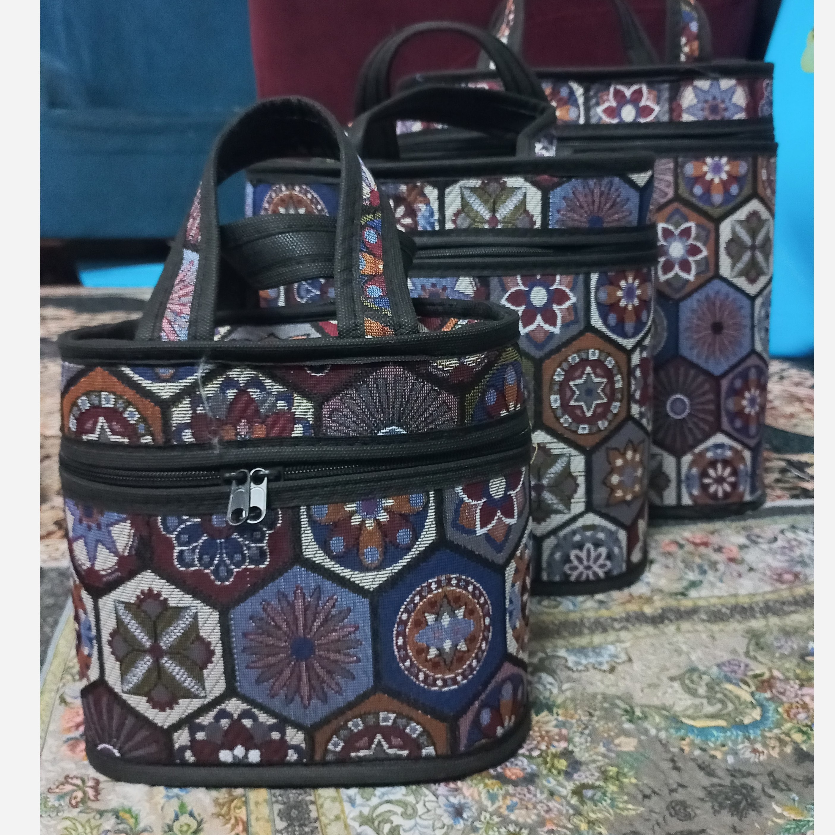 ساک فلاکسی 3 تکه جاجیم