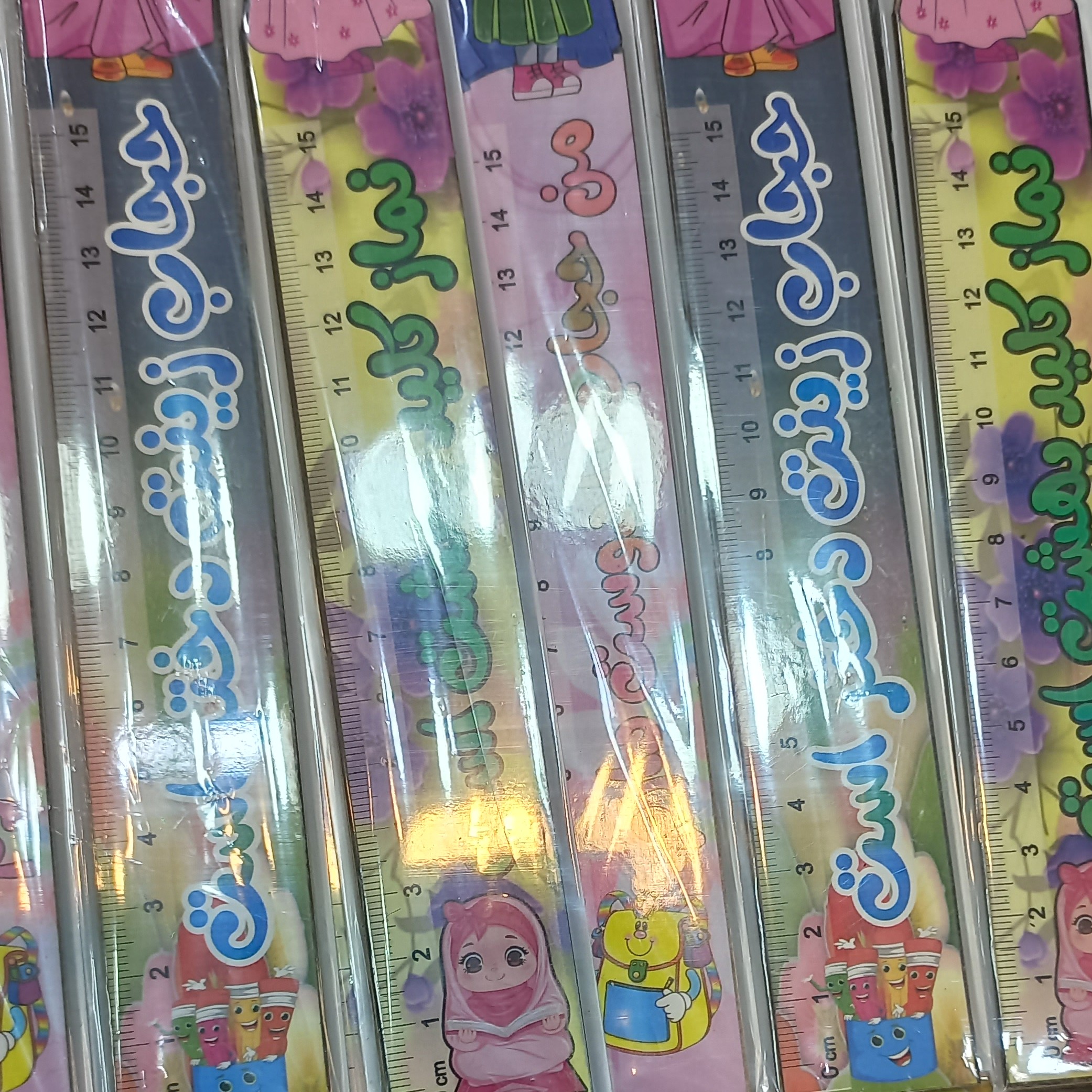خطکش چوبی پسرانه 500 عدد