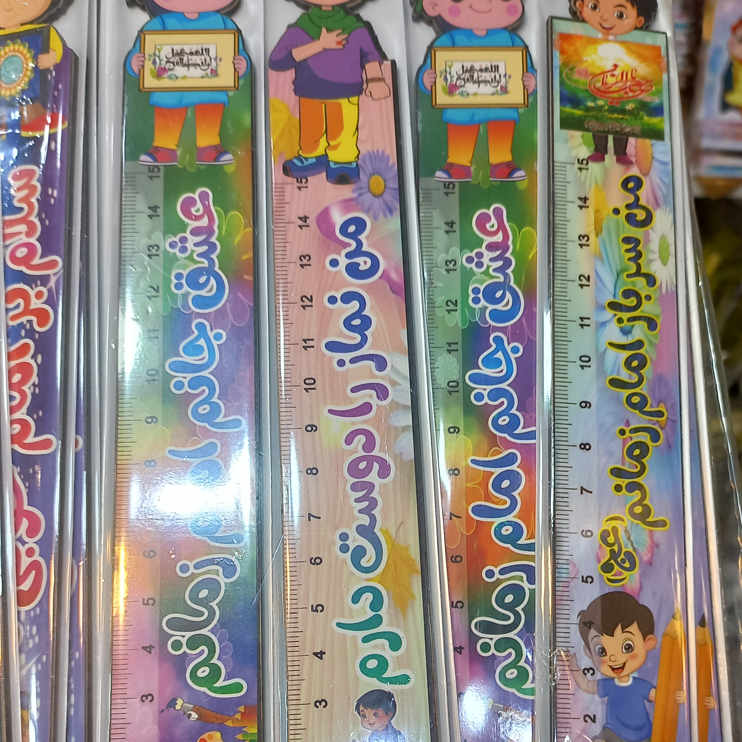 خطکش چوبی پسرانه 500 عدد