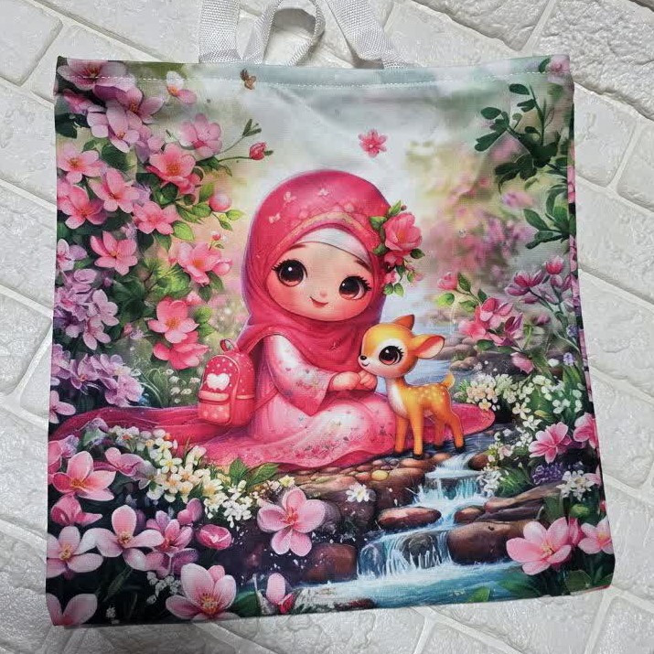 کیف دستی دخترانه مخمل 30 عدد