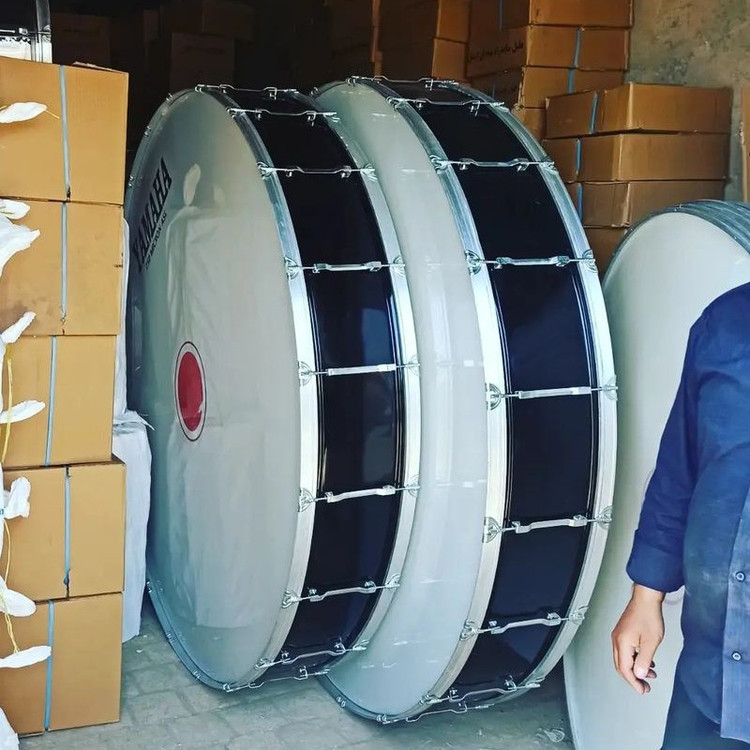 طبل بزرگ استیل 160 سانتیمتری یاماها