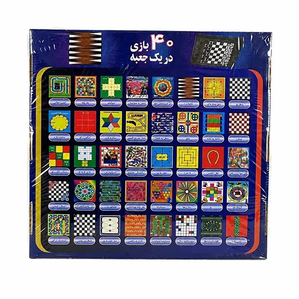 40 بازی فکری جذاب و آموزشی در یک جعبه
